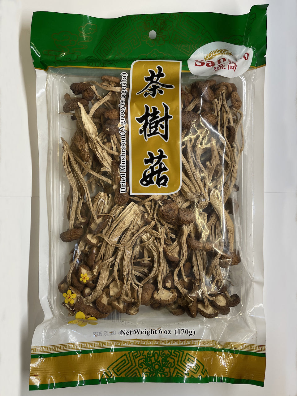 Dried Mushroom Agrocybe Aegerita 茶树菇 6oz
