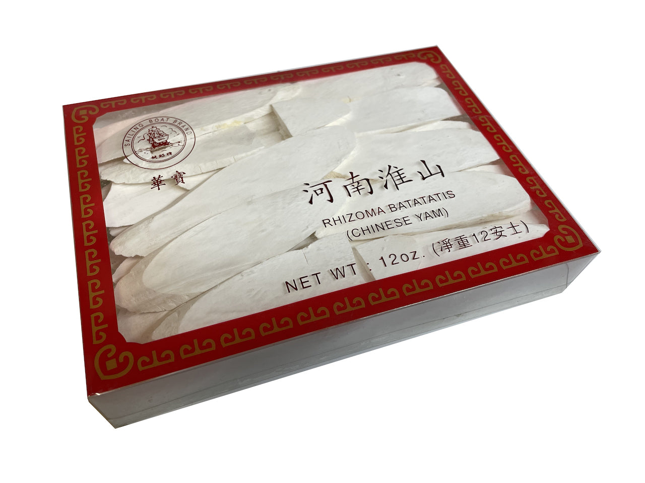 Chinese Yam Rhizoma Batatatis Huai Shan 淮山片 12oz