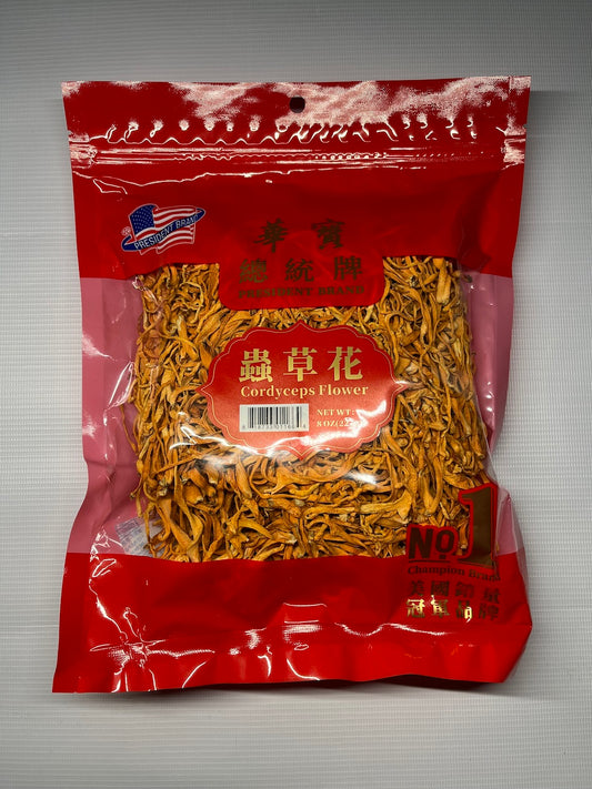 Cordyceps Flower Chong Cao Hua 虫草花 8oz