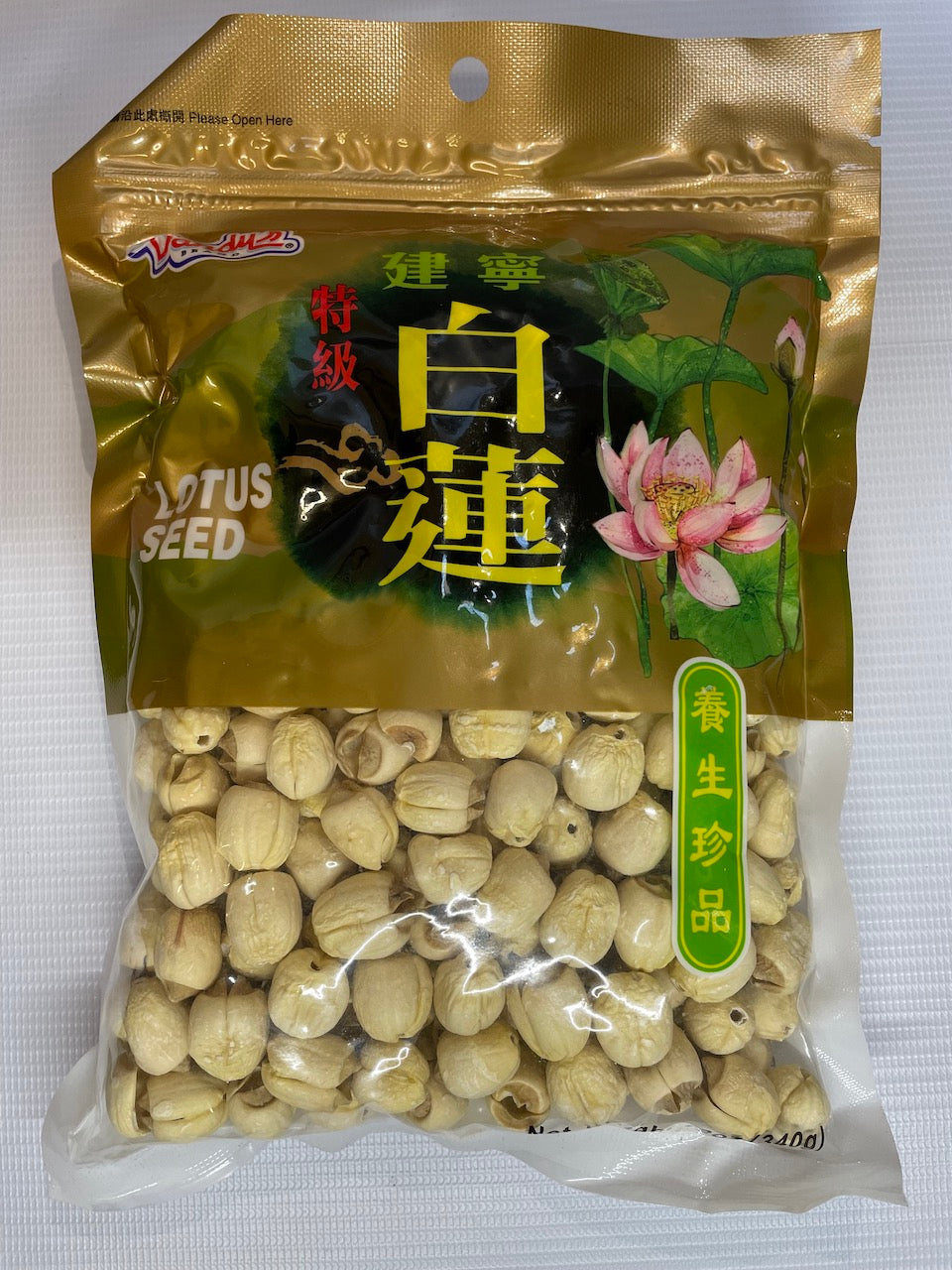 Dried White Lotus Seed 通心白莲 12oz