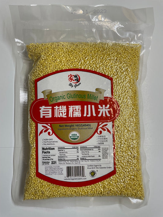 Organic Glutinous Millet 有机糯小米 16oz